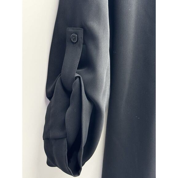 Aritzia Babaton New Power Black Slim Open Front Crepe Blazer Size XS - Picture 3 of 14